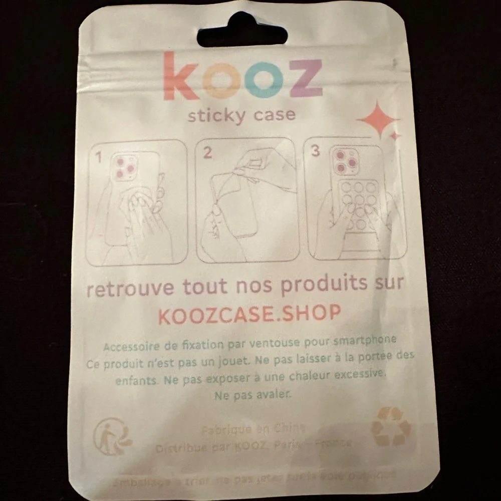 Silicone Suction Phone Case Mount Double-Sided Silicone Sticky Stand Holder